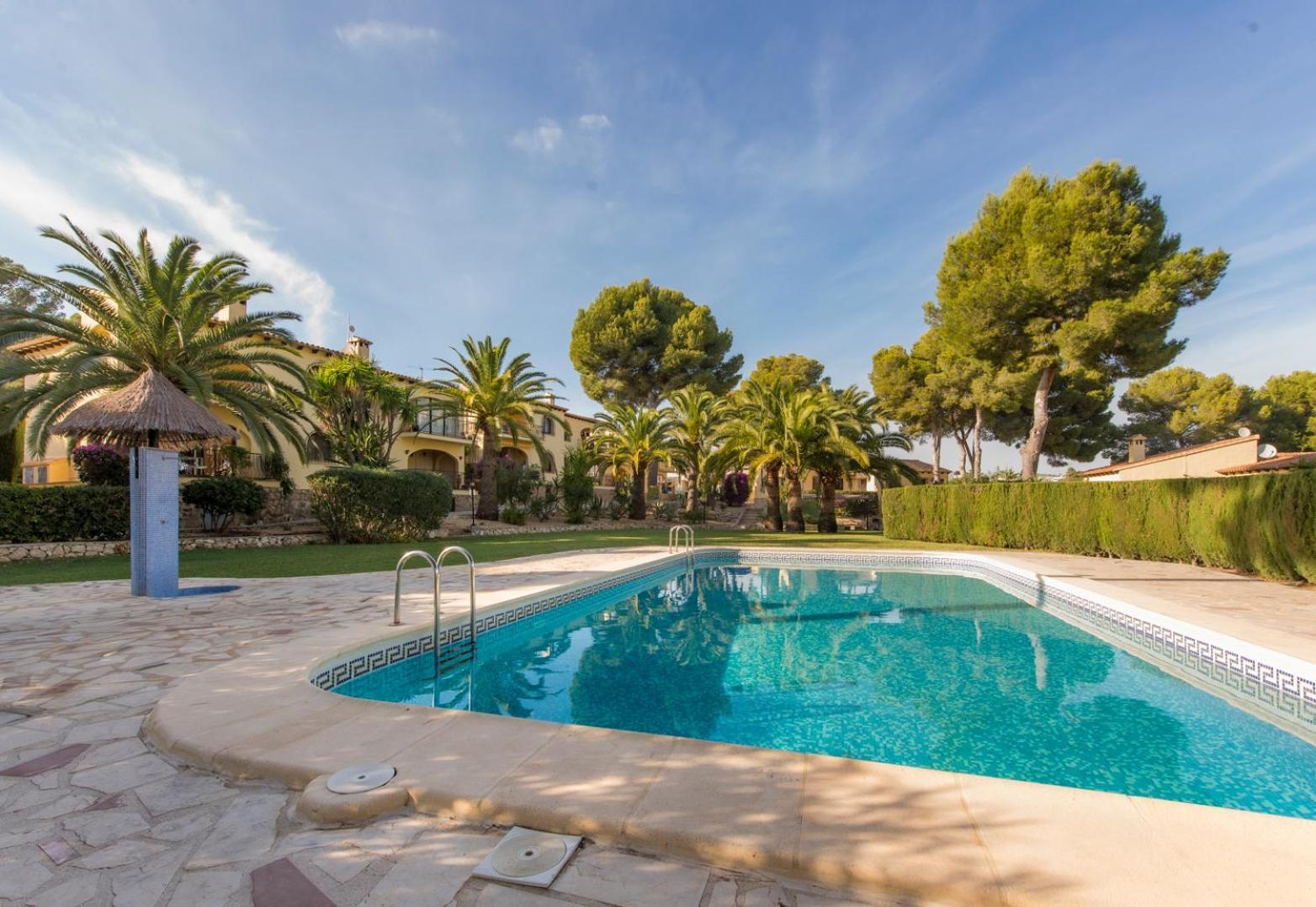 Apartamento En Moraira Con Piscina Eksteriør billede