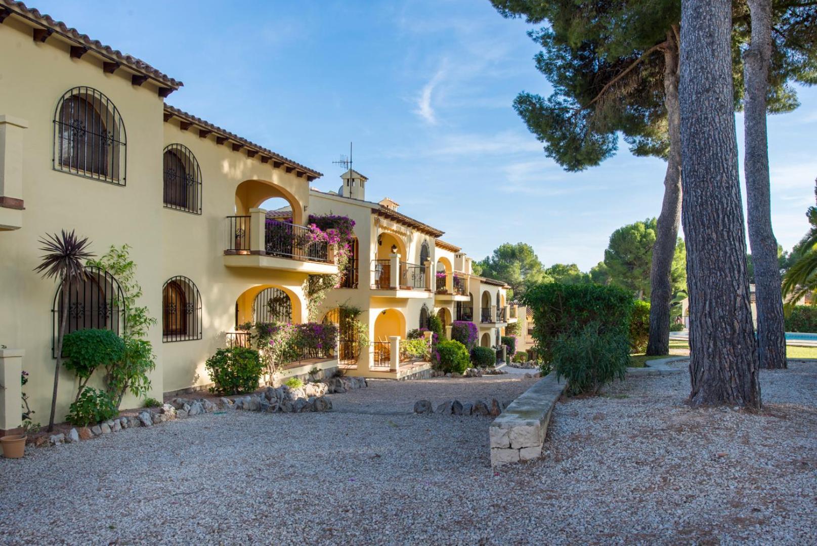 Apartamento En Moraira Con Piscina Eksteriør billede