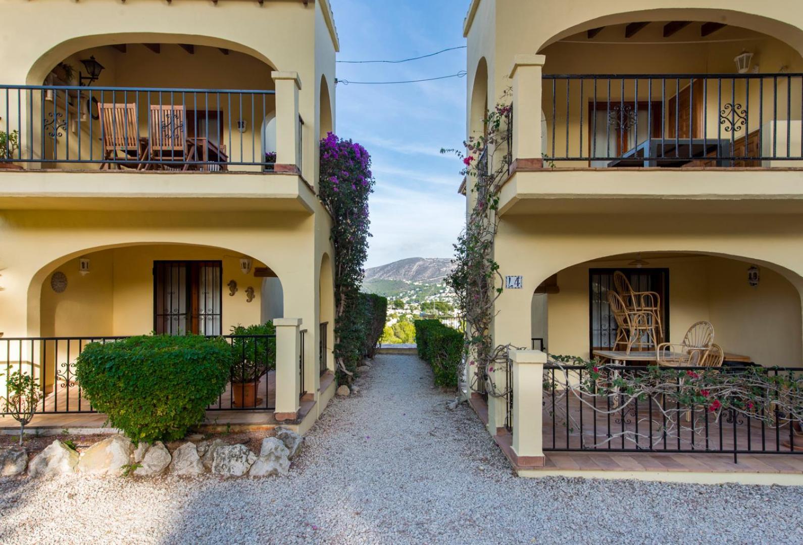 Apartamento En Moraira Con Piscina Eksteriør billede