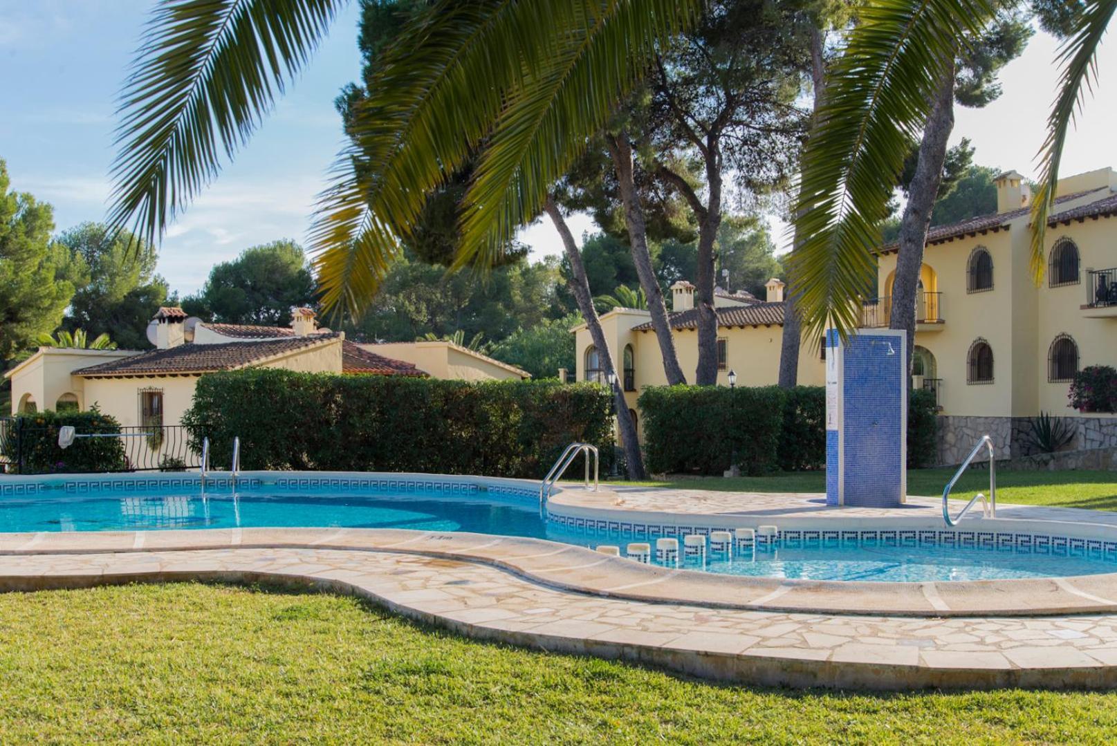 Apartamento En Moraira Con Piscina Eksteriør billede