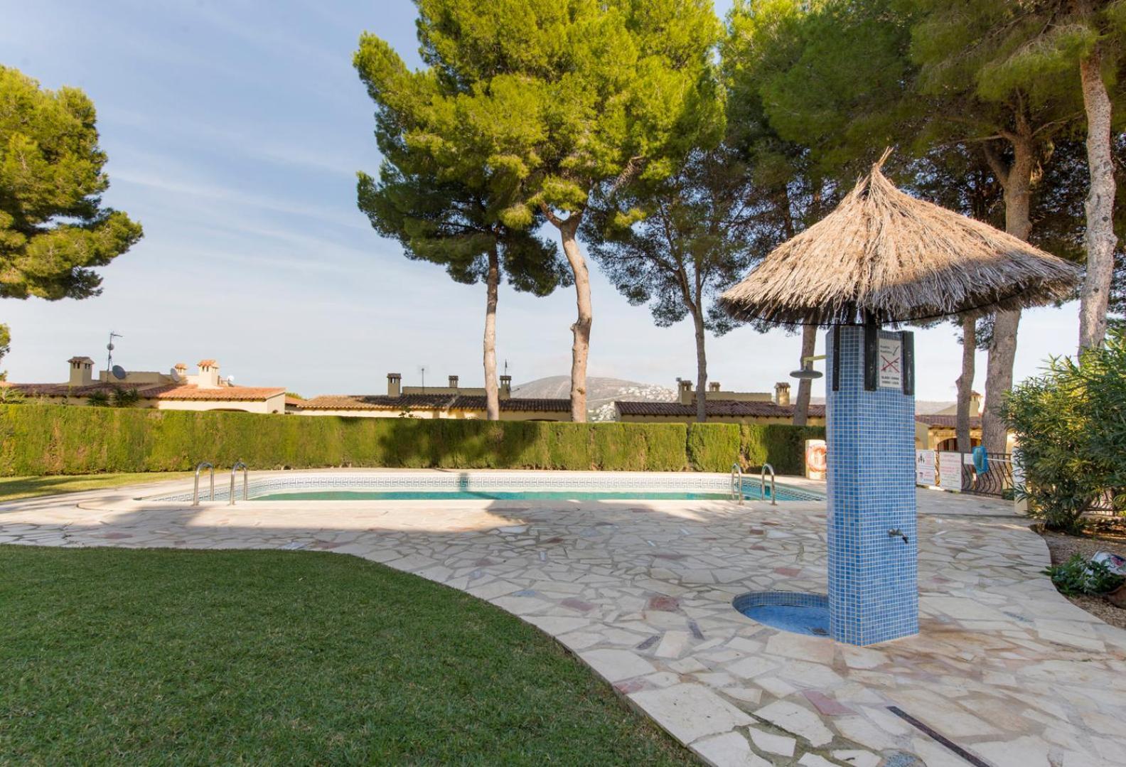 Apartamento En Moraira Con Piscina Eksteriør billede