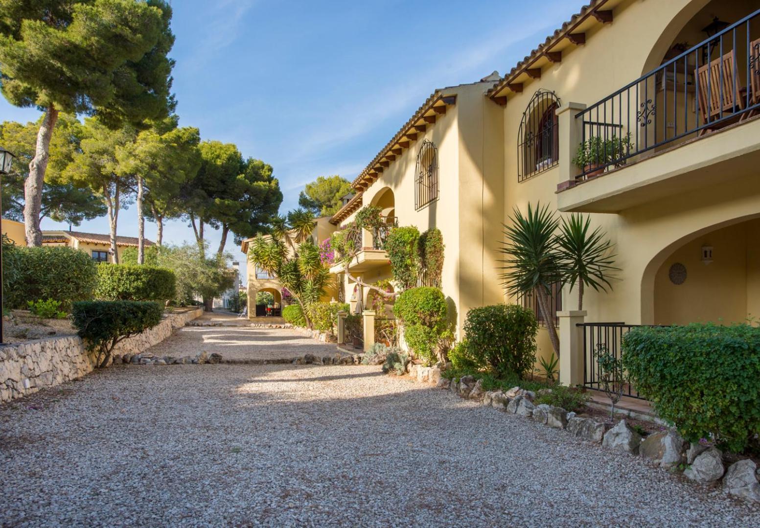 Apartamento En Moraira Con Piscina Eksteriør billede