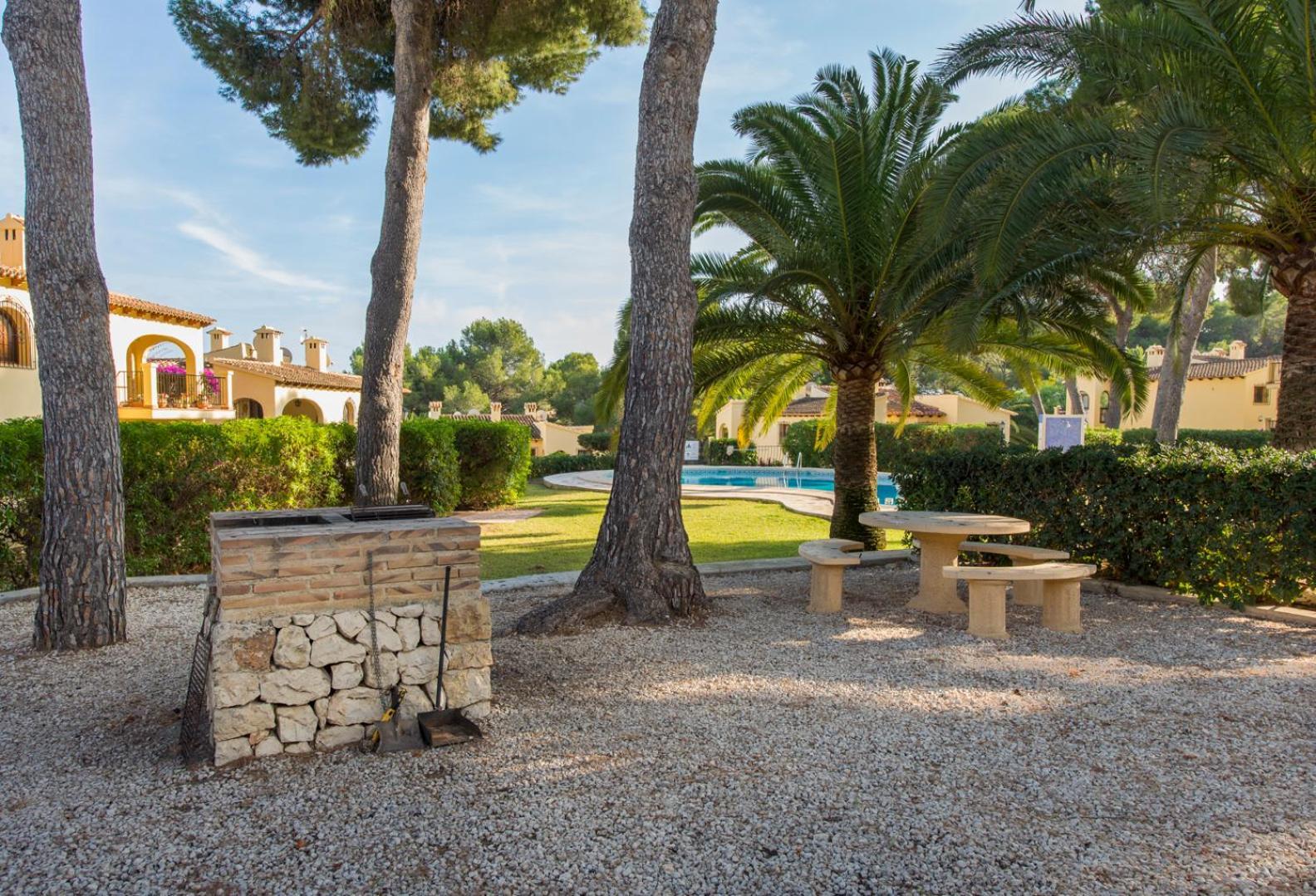 Apartamento En Moraira Con Piscina Eksteriør billede